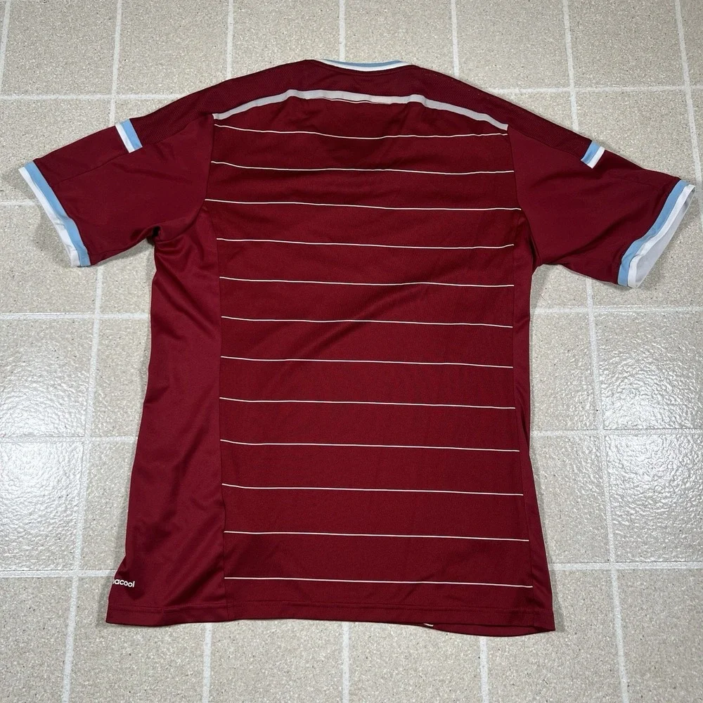 Adidas West Ham United 2014/2015 Home Football Soccer Jersey Shirt Size S Men's - Picture 5 of 7